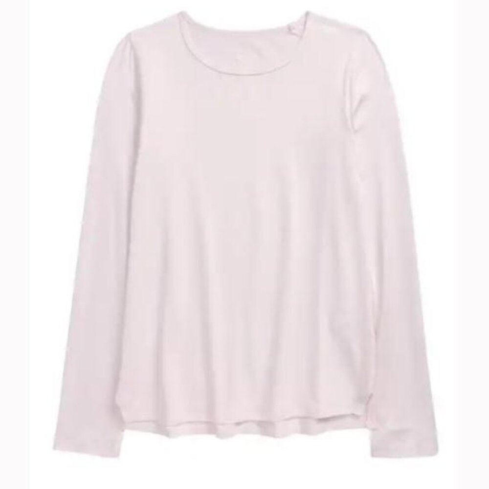 Zella Girl (Nordstrom brand) Liana Restore Soft Long Sleeve "Pink Ice" Shirt